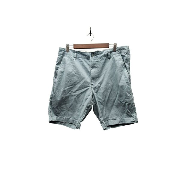 Old Navy Lived-In Straight Mens Shorts Size 36 Blue Cotton Blend Casual Wear - Picture 1 of 4